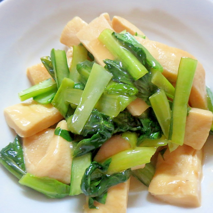 高野豆腐と小松菜のあんかけ風炒め レシピ 作り方 By Libre 楽天レシピ 高野豆腐と小松菜のあんかけ風炒め レシピ 作り方 By Libre 楽天レシピ